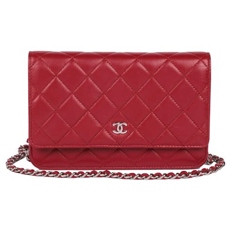 red chanel woc replica|Chanel wallet on chain price.